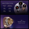 boAt Enigma Gem Smartwatch | Bluetooth Calling | 30.2mm AMOLED Display | Rose Gold