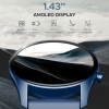 boAt Lunar Connect Plus Smart Watch | 3.6 cm | AMOLED Display | Advanced Bluetooth Calling | Deep Blue