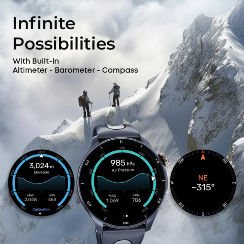 Titan Celestor AMOLED Smart Watch | 3.63 cm | with Built in GPS | Black Titan Celestor AMOLED Smart Watch | 3.63 cm | with Built in GPS | Black