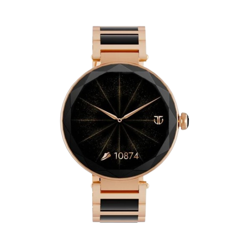 Titan Elixir Smart Watch for Women | 3.04 CM | AMOLED | Rose Gold & Black Titan Elixir Smart Watch for Women | 3.04 CM | AMOLED | Rose Gold & Black