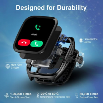 Titan Evolution Smartwatch | 4.6 cm | Curved AMOLED Display | Black Titan Evolution Smartwatch | 4.6 cm | Curved AMOLED Display | Black