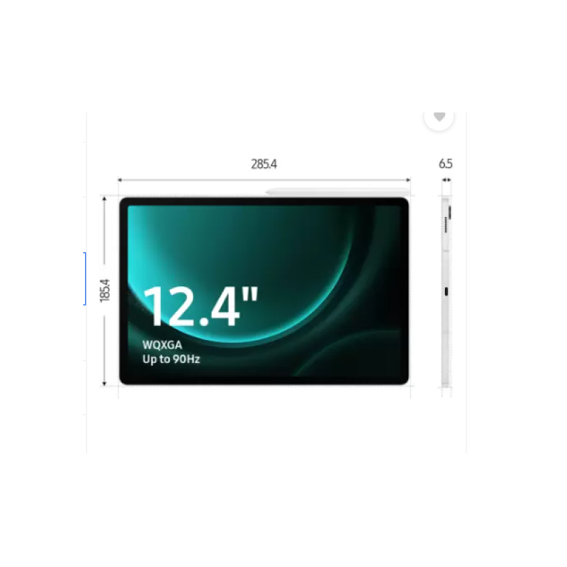 SAMSUNG Galaxy Tab A9+ 4 GB RAM 64 GB ROM with Wi-Fi+5G Tablet | Silver SAMSUNG Galaxy Tab A9+ 4 GB RAM 64 GB ROM with Wi-Fi+5G Tablet | Silver