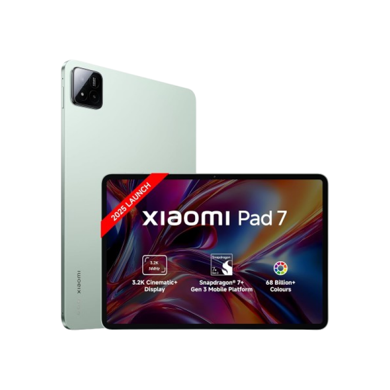 Xiaomi Pad 7 WiFi | 28.4 cm (11.2 inch) | 12 GB | 256 GB | Sage Green Xiaomi Pad 7 WiFi | 28.4 cm (11.2 inch) | 12 GB | 256 GB | Sage Green