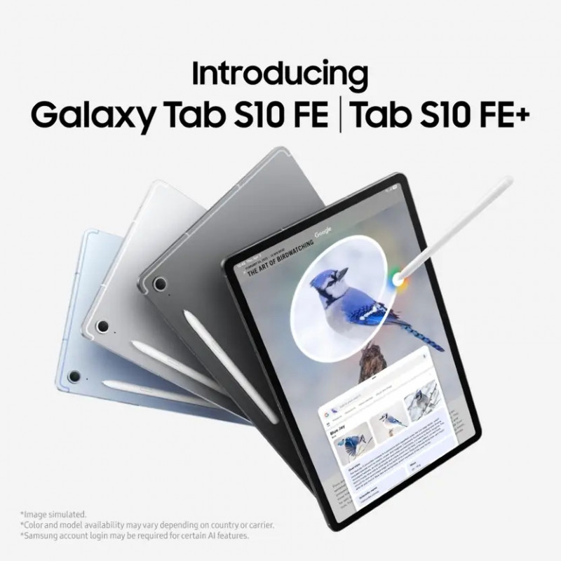 Samsung Galaxy Tab S10 FE+ Tablet | Wi-Fi+5G | 12 GB | 256 GB | Gray Samsung Galaxy Tab S10 FE+ Tablet | Wi-Fi+5G | 12 GB | 256 GB | Gray