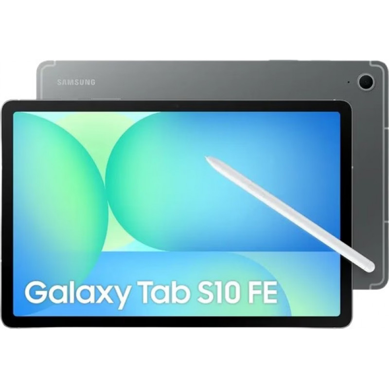 Samsung Galaxy Tab S10 FE Gaming Tablet | 8 GB | 128 GB | Wi-Fi+5G | Gray Samsung Galaxy Tab S10 FE Gaming Tablet | 8 GB | 128 GB | Wi-Fi+5G | Gray