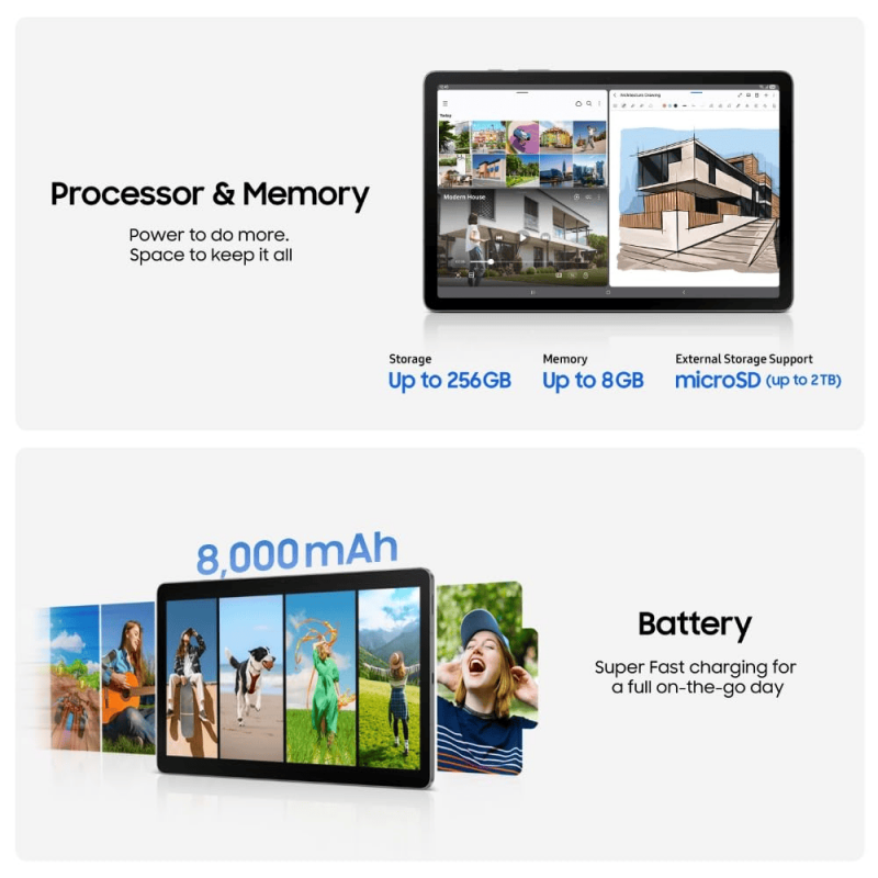 Samsung Galaxy Tab S10 Lite Tablet | Wi-Fi + 5G | 6 GB | 128 GB | Silver Samsung Galaxy Tab S10 Lite Tablet | Wi-Fi + 5G | 6 GB | 128 GB | Silver