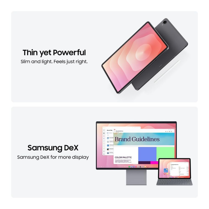 Samsung Galaxy Tab S11 | Wi-Fi+5G | 12 GB | 128 GB | Silver Samsung Galaxy Tab S11 | Wi-Fi+5G | 12 GB | 128 GB | Silver