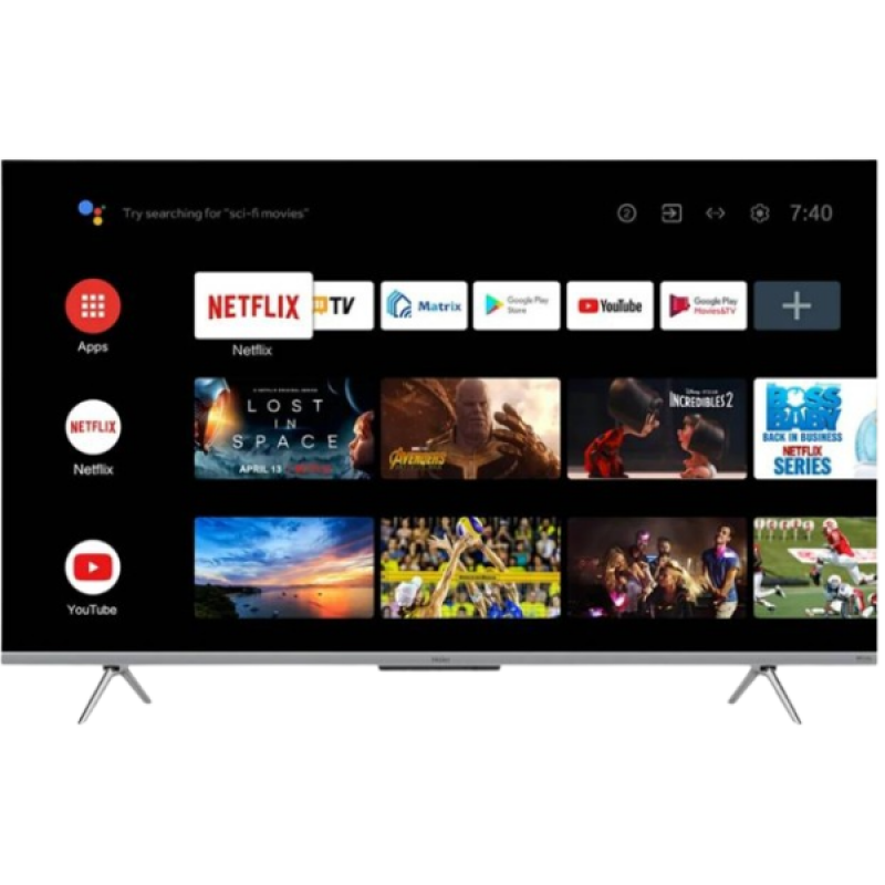 Haier 4K Ultra HD LED Smart TV | 165 cm (65 inch) | 65P7GT Haier 4K Ultra HD LED Smart TV | 165 cm (65 inch) | 65P7GT