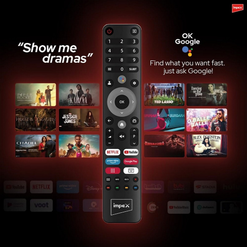 Impex Google TV evoQ | 80 cm (32 Inch) | 32S2RLD2 Impex Google TV evoQ | 80 cm (32 Inch) | 32S2RLD2