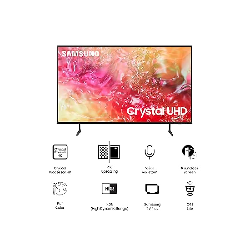 Samsung 4K Ultra HD Smart LED TV| 109 cm (43 Inch) | Black | UA43DU7700KLXL Samsung 4K Ultra HD Smart LED TV| 109 cm (43 Inch) | Black | UA43DU7700KLXL