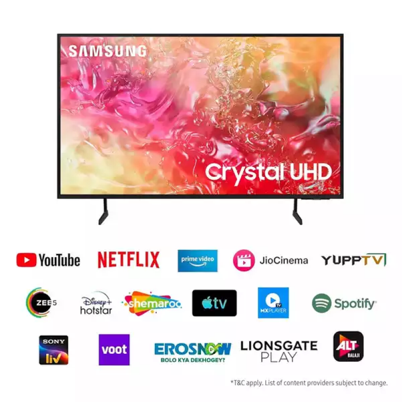 Samsung 4K Ultra HD Smart LED TV | 108 cm (43 Inches) | UA43DU7660KLXL Samsung 4K Ultra HD Smart LED TV | 108 cm (43 Inches) | UA43DU7660KLXL