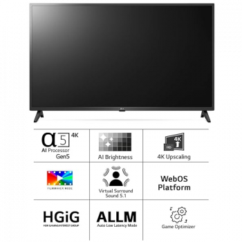LG Ultra HD 4K LED Smart WebOS TV | 108 cm (43 Inch) | 43UQ7500PSF