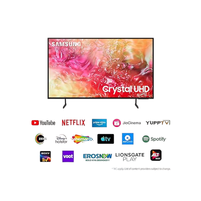 Samsung LED TV | 108 cm (43 inch) | Black | UA43DU7000KLXL Samsung LED TV | 108 cm (43 inch) | Black | UA43DU7000KLXL