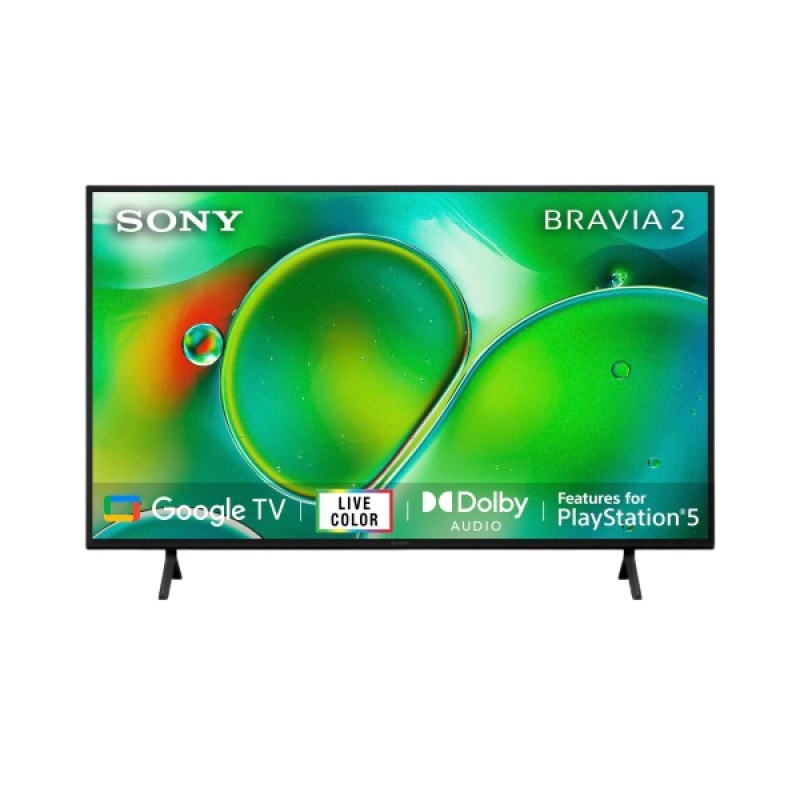 Sony BRAVIA 2 4K Ultra HD Smart LED Google TV | 139 cm (55 inch) | Dolby Audio | Chromecast Built-in | Voice Search | Black | K-55S25 Sony BRAVIA 2 4K Ultra HD Smart LED Google TV | 139 cm (55 inch) | Dolby Audio | Chromecast Built-in | Voice Search | Black | K-55S25