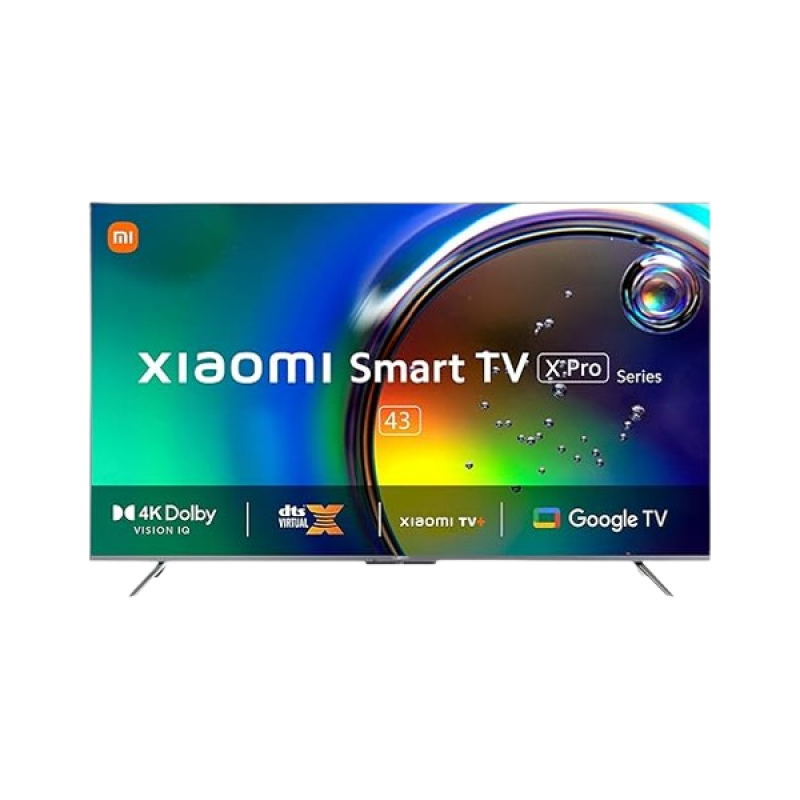 Xiaomi X Pro Ultra HD 4K LED Smart Google TV | 4K Dolby Vision | 108 cm | 109 cm (43 Inch) Xiaomi X Pro Ultra HD 4K LED Smart Google TV | 4K Dolby Vision | 108 cm | 109 cm (43 Inch)