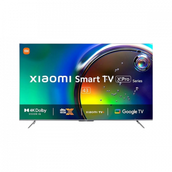Xiaomi X Pro Ultra HD 4K Smart LED Google TV | 109 cm (43 Inch) | Dolby Vision And Dolby Atmos