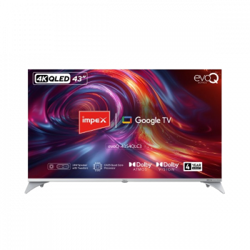 Impex evoQ 108 cm (43 inch) QLED TV | HDR10 | 43S4QLC3