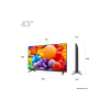 LG 4K Smart TV | 109 cm (43 Inch) | 43UT73006LA ATRQ LG 4K Smart TV | 109 cm (43 Inch) | 43UT73006LA ATRQ