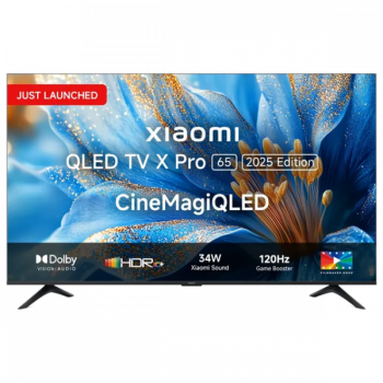 Xiaomi X Pro 4K Ultra HD QLED Smart Google TV | 165.1 cm (65 inch) | ElA6006IN