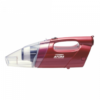 Eureka Forbes Atom Vacuum Cleaner | 15 Minutes Run Time, Bagless | Red