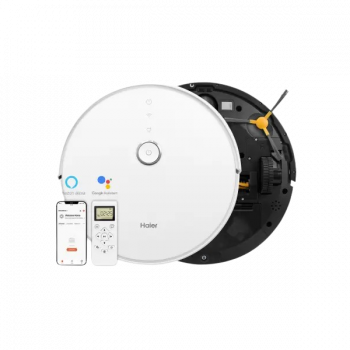 Haier TH27U1 Robotic Floor Cleaner | WiFi Connectivity | Google Assistant and Alexa
