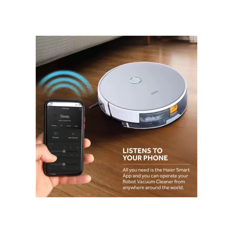 Haier TH27U1 Robotic Floor Cleaner | WiFi Connectivity | Google Assistant and Alexa Haier TH27U1 Robotic Floor Cleaner | WiFi Connectivity | Google Assistant and Alexa