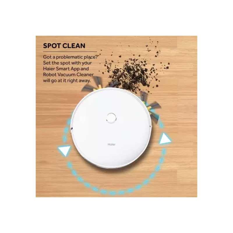 Haier TH27U1 Robotic Floor Cleaner | WiFi Connectivity | Google Assistant and Alexa Haier TH27U1 Robotic Floor Cleaner | WiFi Connectivity | Google Assistant and Alexa