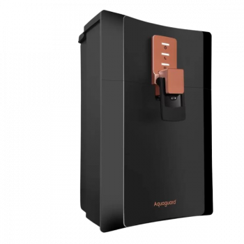 Aquaguard Superio RO + UV + SS Smart Water Purifier | 5 L | Black
