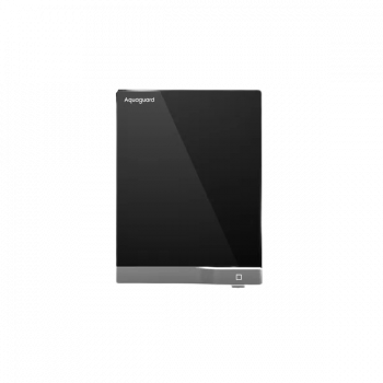 Aquaguard Slimtech Glass UV Storage Copper Water Purifier |  3L | Active Copper Zinc Booster | Black & Silver
