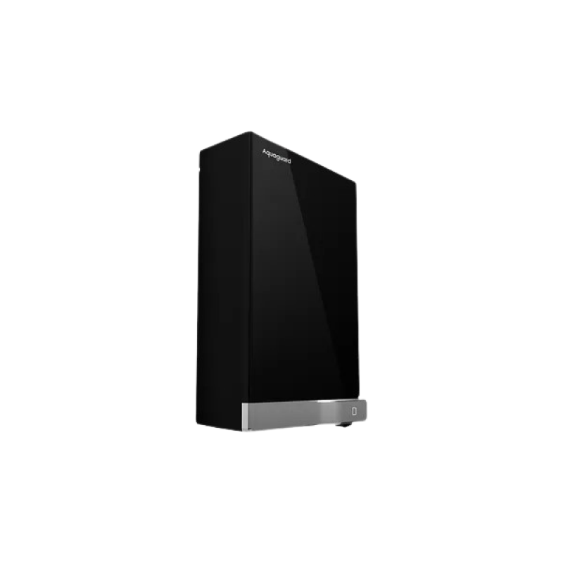 Aquaguard Slimtech Glass UV Storage Copper Water Purifier | 3L | Active Copper Zinc Booster | Black & Silver Aquaguard Slimtech Glass UV Storage Copper Water Purifier | 3L | Active Copper Zinc Booster | Black & Silver