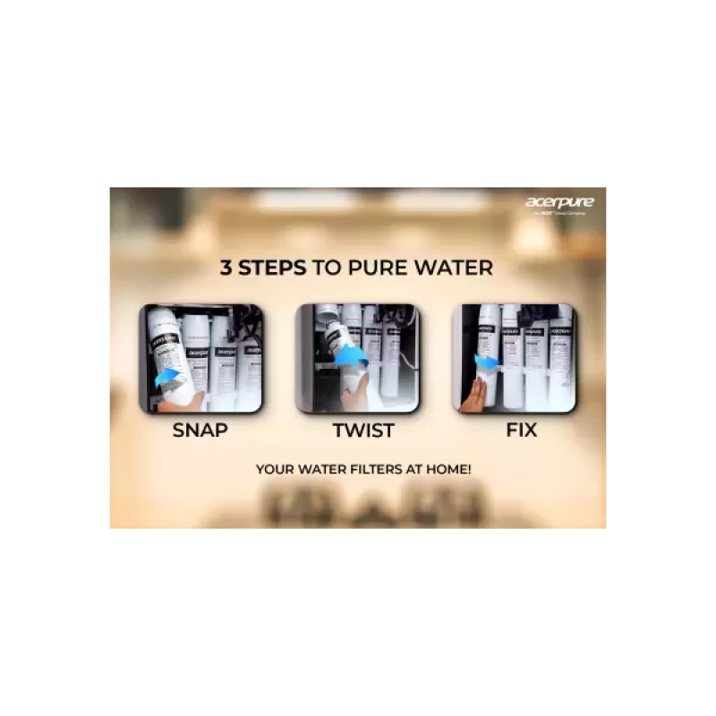 Acerpure Amrit Supreme RO+ UV + Alkaline Purifier | 6.5 L | 8 stage purification Acerpure Amrit Supreme RO+ UV + Alkaline Purifier | 6.5 L | 8 stage purification