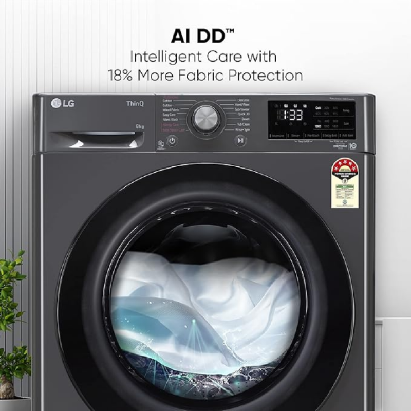 LG FHP1208Z5M 8 kg Fully Automatic Front Load Washing Machine LG FHP1208Z5M 8 kg Fully Automatic Front Load Washing Machine