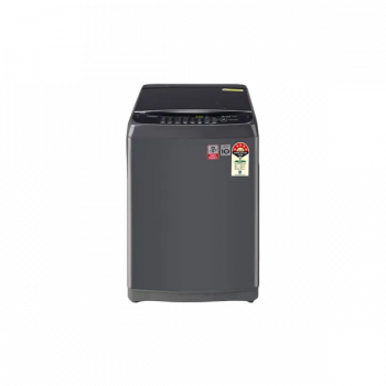 LG Inverter Turbo Drum Fully Automatic Top Loading Washing Machine | 8 Kg | 5 Star | Black | T80SNMB1Z