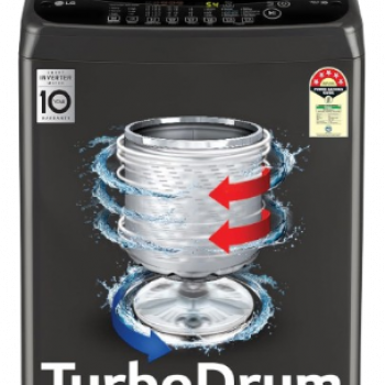 LG Top Load Washing Machine | 9.0 Kg | Middle Black | T90AJMB1Z