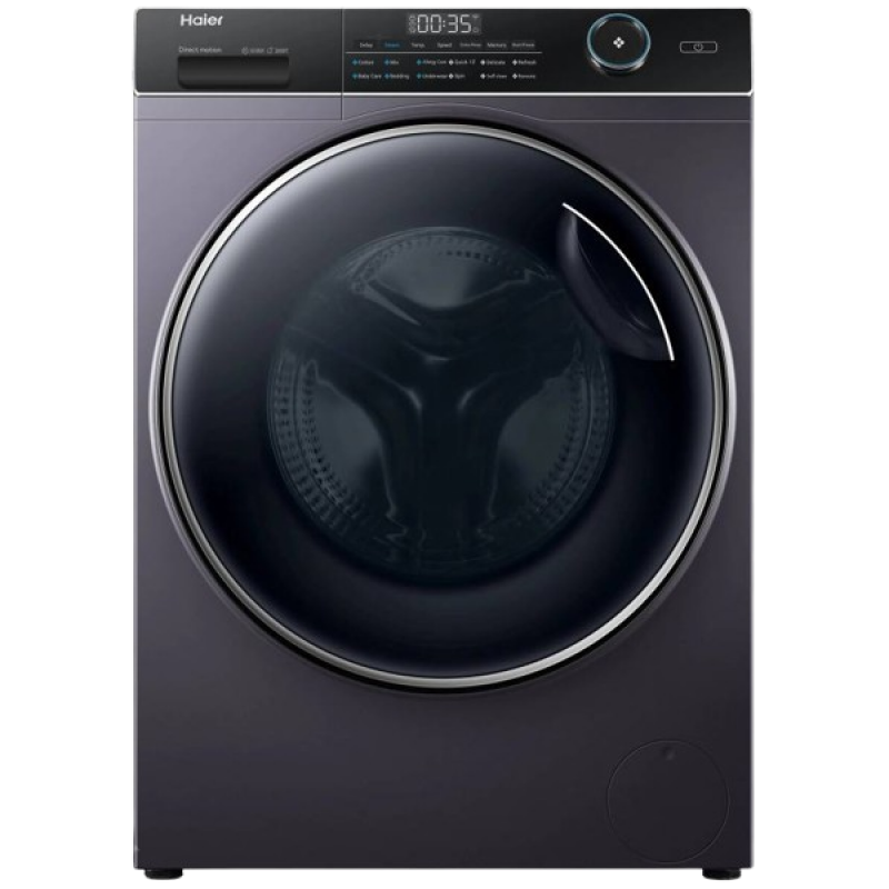 Haier Fully Automatic Front Load Washing Machine | with In built Heater | 9 kg | Black | HW90 DM14959CBKU1 Haier Fully Automatic Front Load Washing Machine | with In built Heater | 9 kg | Black | HW90 DM14959CBKU1