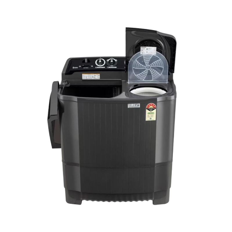LG Semi Automatic Top Load Washing Machine | 8Kg | Roller Jet Pulsator | Soak | Middle Black | P8015SKAZ ABMQEIL LG Semi Automatic Top Load Washing Machine | 8Kg | Roller Jet Pulsator | Soak | Middle Black | P8015SKAZ ABMQEIL