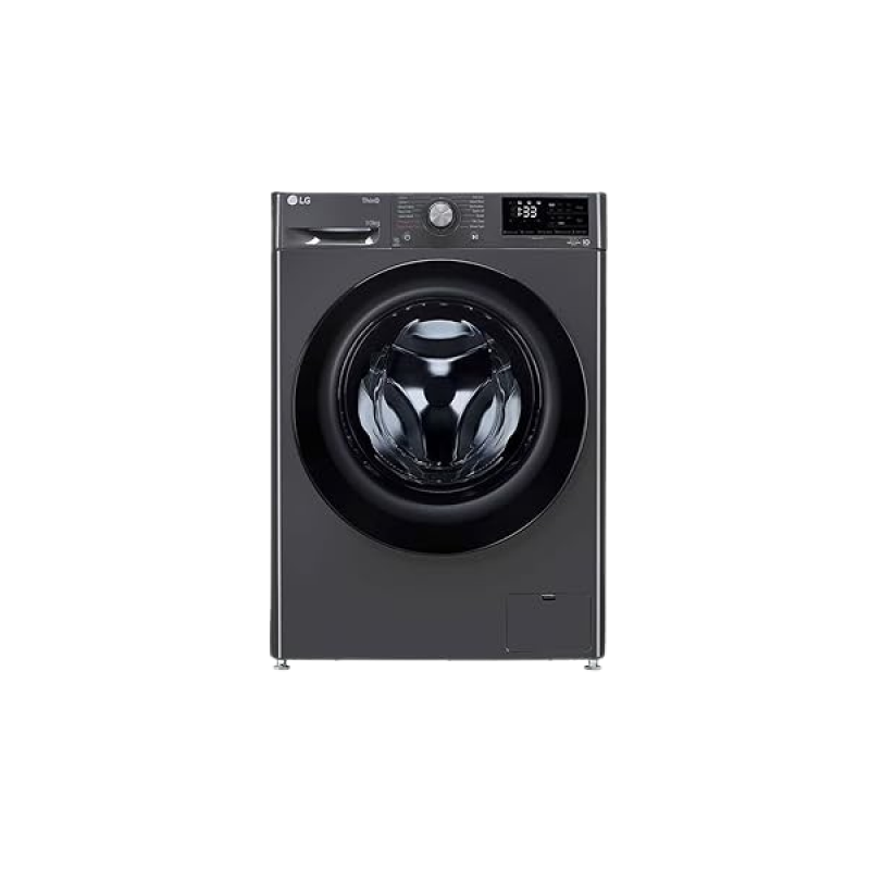LG Fully Automatic Front Loading Washing Machine | 10 Kg | 5 Star | Middle Black | FHP1410Z5M