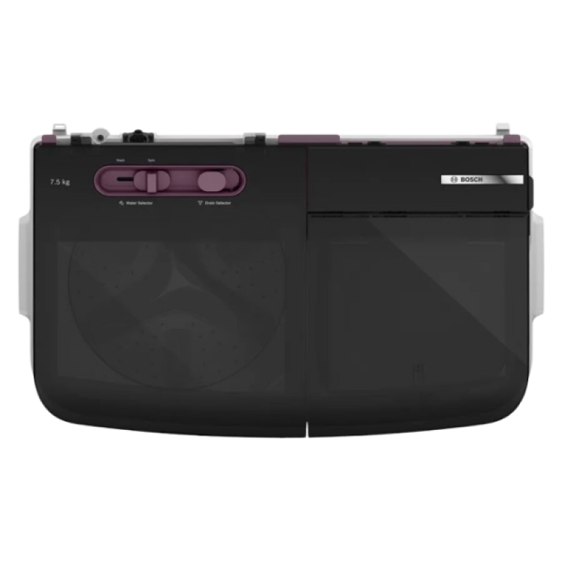 Bosch Series 4 Semi Automatic Toploader | 7.5 kg | 1300 rpm | WJP752V0IN Bosch Series 4 Semi Automatic Toploader | 7.5 kg | 1300 rpm | WJP752V0IN