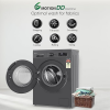 LG Fully Automatic Front Load Washing Machine | 8 kg | In-built Heater | Grey Black | FHB1208Z4M LG Fully Automatic Front Load Washing Machine | 8 kg | In-built Heater | Grey Black | FHB1208Z4M