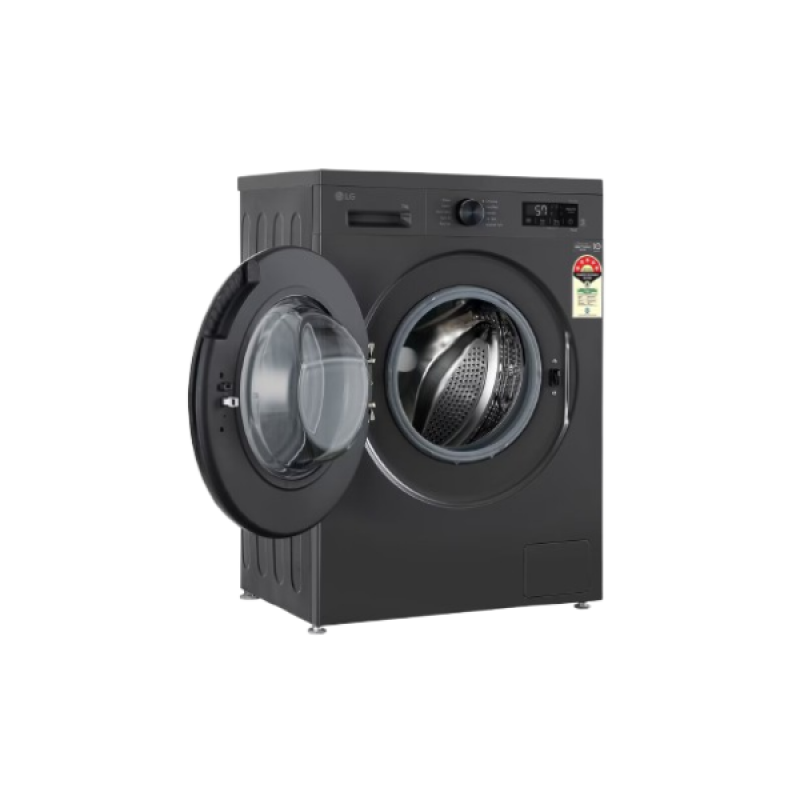 LG Fully Automatic Front Load Washing Machine | 7 kg | Inverter Direct Drive | Middle Black | FHB1207Z4M AMBQEIL LG Fully Automatic Front Load Washing Machine | 7 kg | Inverter Direct Drive | Middle Black | FHB1207Z4M AMBQEIL