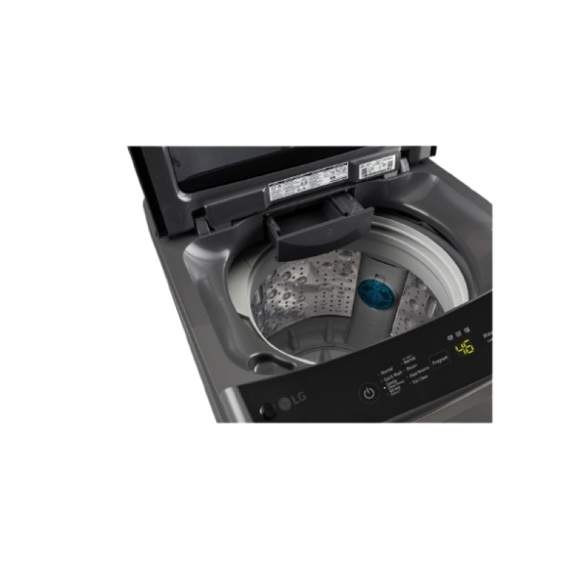 LG Top Load Washing Machine | 8 Kg | Smart Inverter Motor | Middle Black | T80VBMB1Z ABMQEIL LG Top Load Washing Machine | 8 Kg | Smart Inverter Motor | Middle Black | T80VBMB1Z ABMQEIL