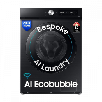 Samsung Fully Automatic Front Load Washing Machine | 12 kg | 5 Star | Black | WW12DB7B24GBTL