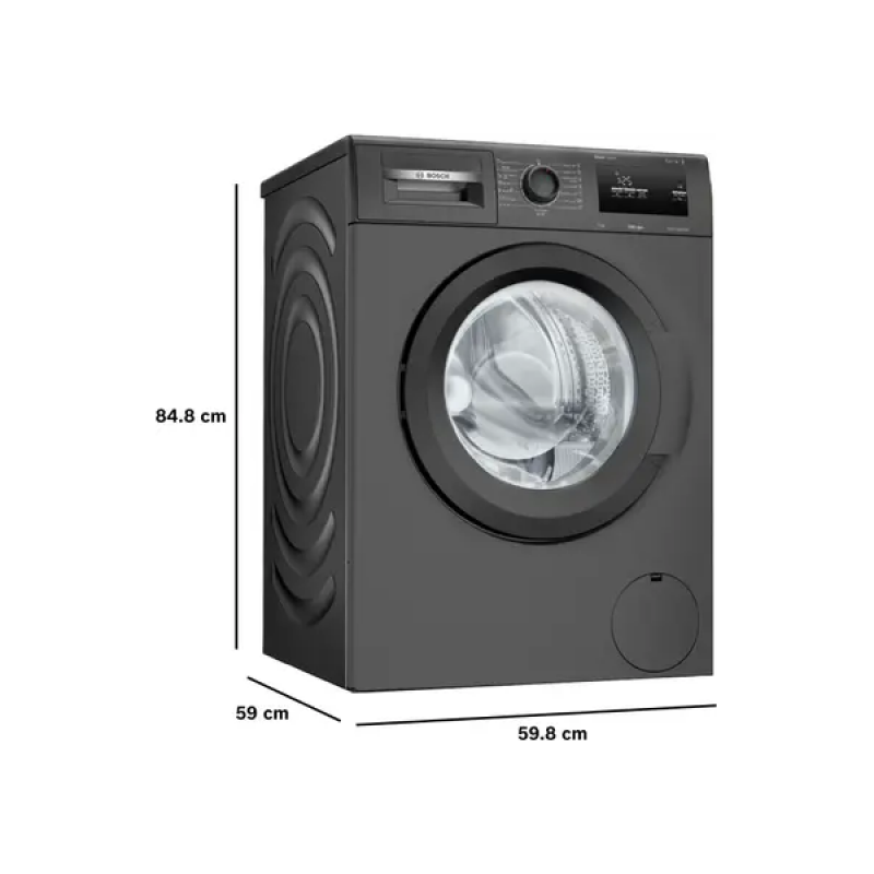 BOSCH 7 kg Fully Automatic Front Load Washing Machine | 5 Star | Black Grey | WAJ24209IN BOSCH 7 kg Fully Automatic Front Load Washing Machine | 5 Star | Black Grey | WAJ24209IN