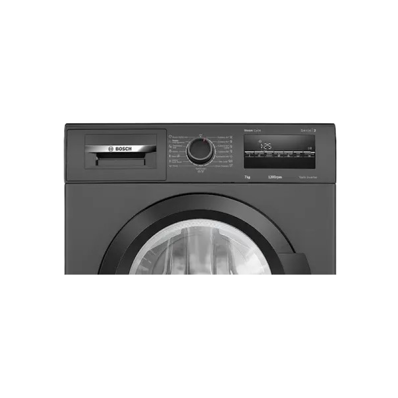 BOSCH 7 kg Fully Automatic Front Load Washing Machine | 5 Star | Black Grey | WAJ24209IN BOSCH 7 kg Fully Automatic Front Load Washing Machine | 5 Star | Black Grey | WAJ24209IN