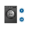 BOSCH 7 kg Fully Automatic Front Load Washing Machine | 5 Star | Black Grey | WAJ24209IN BOSCH 7 kg Fully Automatic Front Load Washing Machine | 5 Star | Black Grey | WAJ24209IN