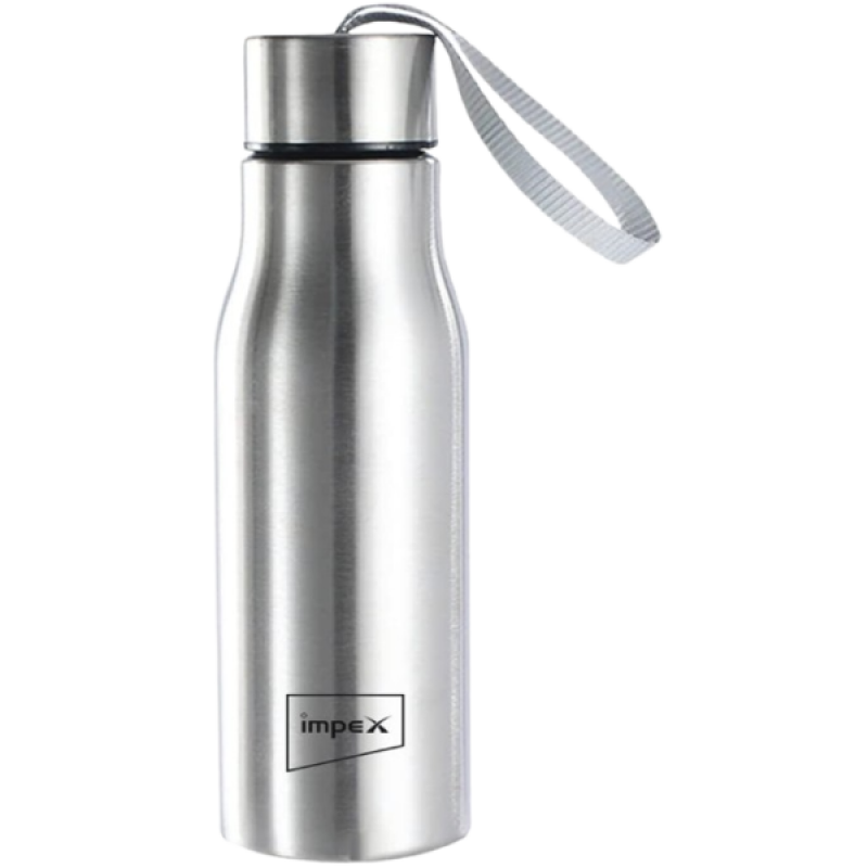 Impex Sippy Water Bottle | 500 ml | Stainless Steel Impex Sippy Water Bottle | 500 ml | Stainless Steel