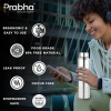 Prabha Stainless Steel Water Bottle | Classic Chromo  | 1000ML
