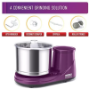 USHA Colossal 2 Stones Wet Grinder | with Coconut Scrapper & Atta Kneader | 2 L USHA Colossal 2 Stones Wet Grinder | with Coconut Scrapper & Atta Kneader | 2 L