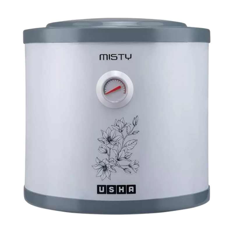 Usha Misty Storage Water Geyser | 10 L | Grey Magnolia