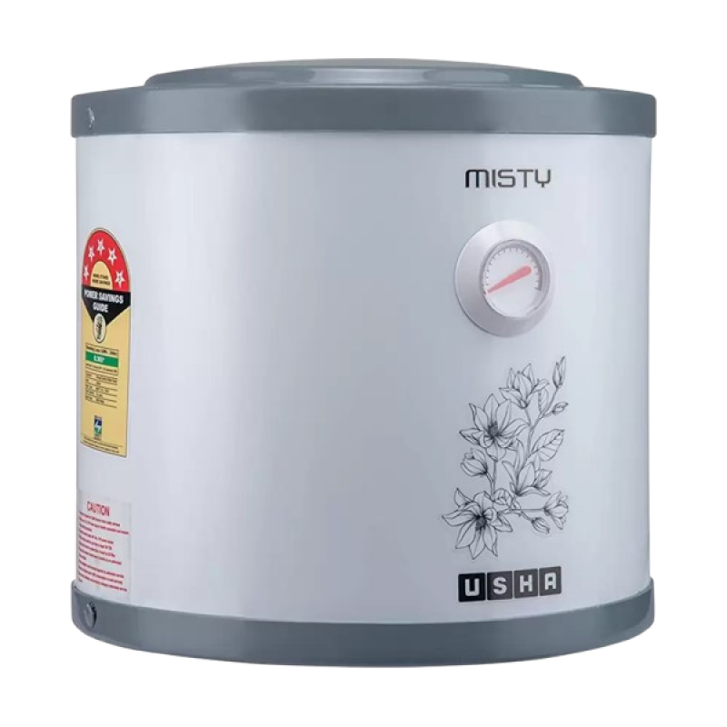 Usha Misty Storage Water Geyser | 10 L | Grey Magnolia Usha Misty Storage Water Geyser | 10 L | Grey Magnolia